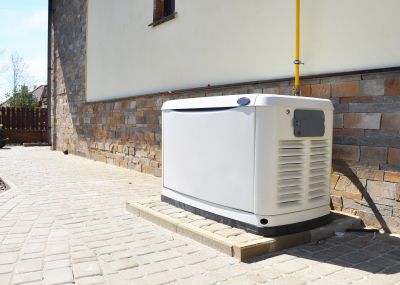 Generator Installed Outdoors